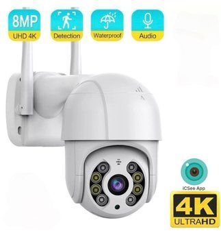 Уличная IP-камера А8 4K 4MP WIFI PTZ IP-камера 5-кратный цифровой зум Цвет ночного видения Автоматическое 1884 фото