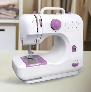 Швейная машинка Digital Sewing Machine FHSM-505A Pro 12в1 с оверлоком, ручная с педалью и подсветкой LED 1888119547 фото