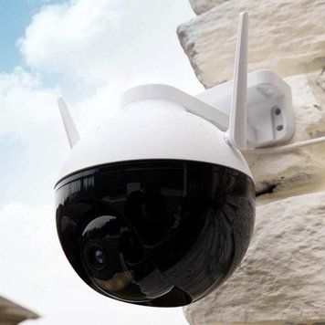 Умная Уличная поворотная IP-камера WIFI 6MP Камера 360&deg; ночным видеонаблюдением с активной защитой, iCSee 901515 фото