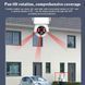 Вулична Wi-Fi камера відеоспостереження 4K 4MP із сонячною панеллю й акумулятором (ICsee) 2586414494 фото 7