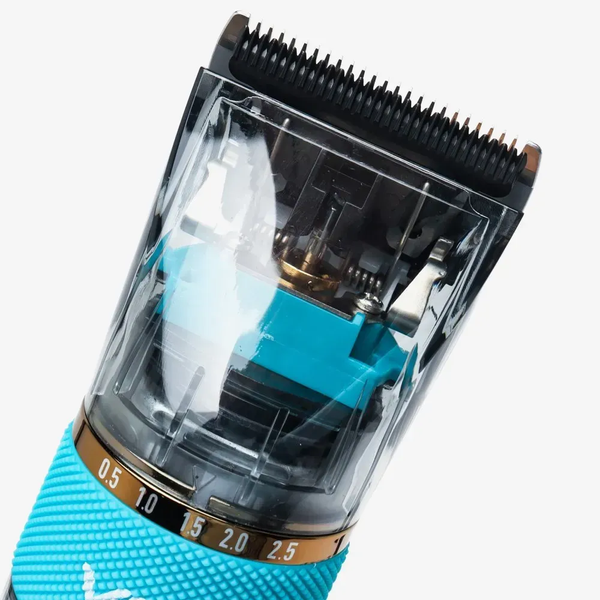 Машинка VGR V-695 PX7 Salon для стрижки волос и бороды профессиональная аккумуляторная с насадками с дисплеем 901551 фото