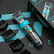 Машинка VGR V-695 PX7 Salon для стрижки волос и бороды профессиональная аккумуляторная с насадками с дисплеем 901551 фото 2