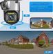 Уличная Поворотная камера видеонаблюдения с двойной камерой WIFI V380PRO 10X два объектива 901518 фото 6