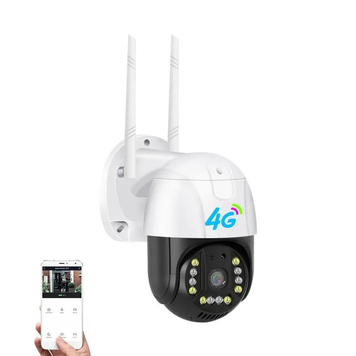 Уличная поворотная IP-камера видеонаблюдения GSM 4G OEMG C15X-H-4G. Программа - V380 Pro 1854050933 фото