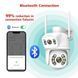 Вулична Камера відеоспостереження з подвійною камерою WI-FI 8MP 4K PTZ IP зовнішня з двома об'єктивами ICSEE 901818 фото 13