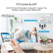 Уличная поворотная IP-камера Wi-Fi камера A6 внешнего видеонаблюдения PTZ скоростная купольная 1858598852 фото 9