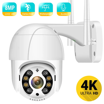 Уличная IP-камера А8 4K 4MP 5MP Ultra HD PTZ IP-камера A8 Обнаружение человека Водонепроницаемая WiFi 901815 фото