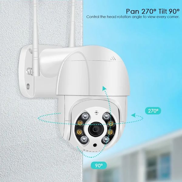 Уличная IP-камера А8 4K 4MP 5MP Ultra HD PTZ IP-камера A8 Обнаружение человека Водонепроницаемая WiFi 901815 фото